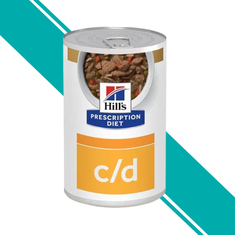 Hill's Prescription Diet c/d Urinary Care - Wet Dog Food 12x354g Chicken Stew